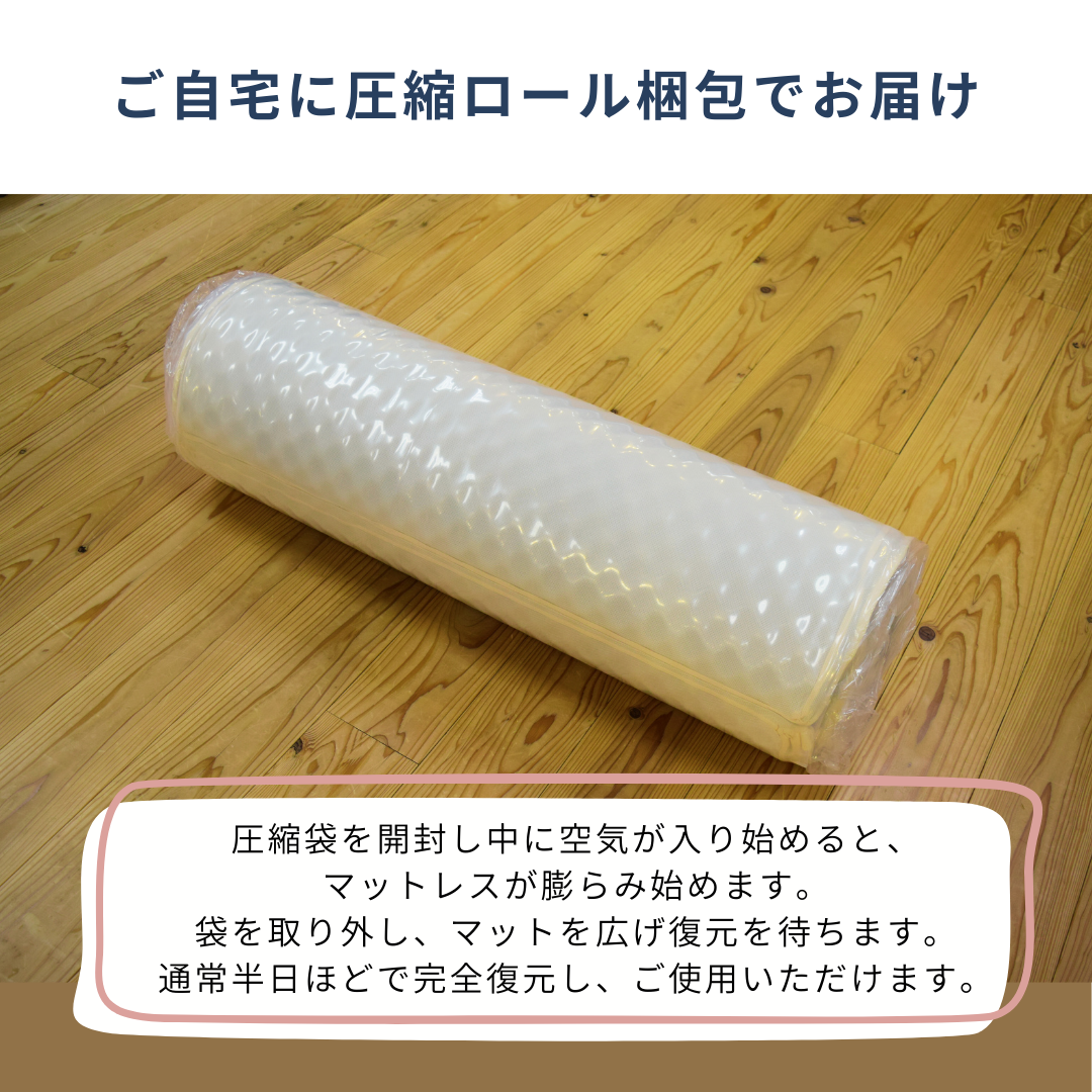 【ソフトタイプ】低反発ボリュームマットレス 3つ折り 厚み12cm リバーシブル