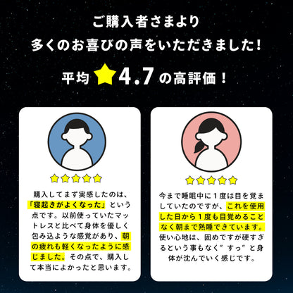 リカバリーマットレス「ねむる惑星」