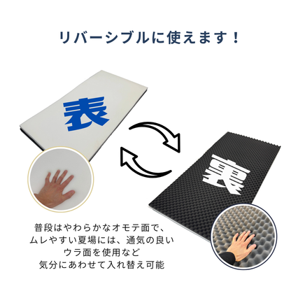 【低反発】かたさ選べるマットレス 8cm 丸巻き ソフト
