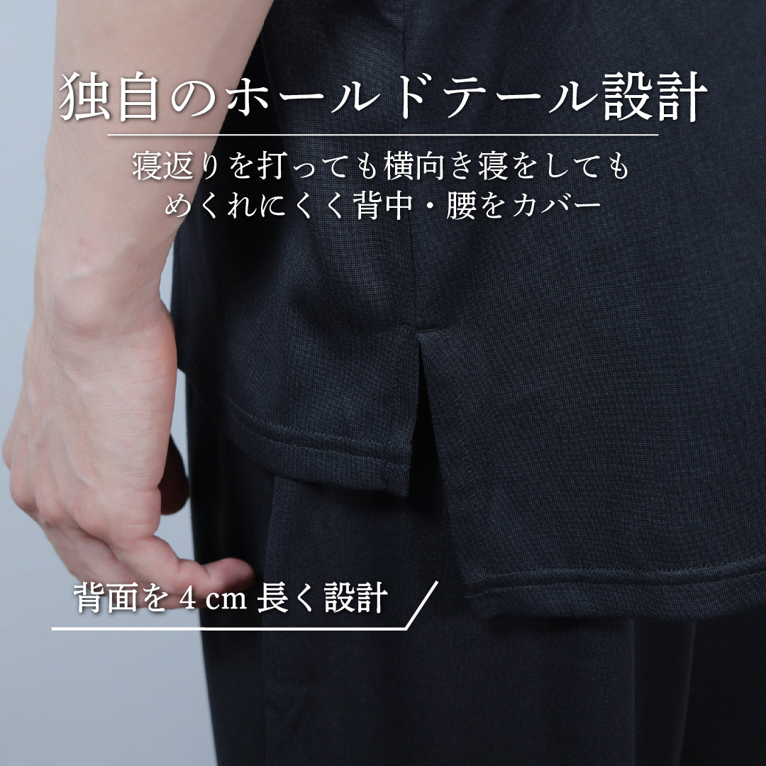 【ドライ】リカバリーウェア「ねむる惑星」半袖シャツ単品/ハーフパンツ単品（ユニセックス）
