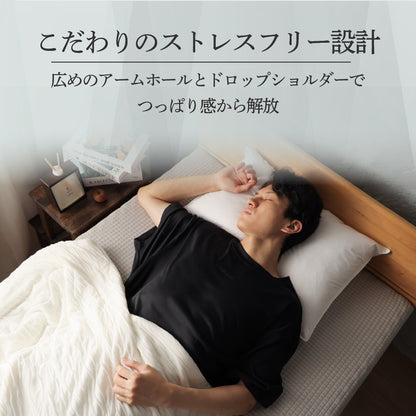 【ドライ】リカバリーウェア「ねむる惑星」半袖シャツ単品/ハーフパンツ単品（ユニセックス）