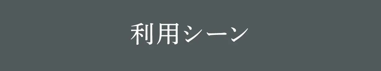 利用シーン