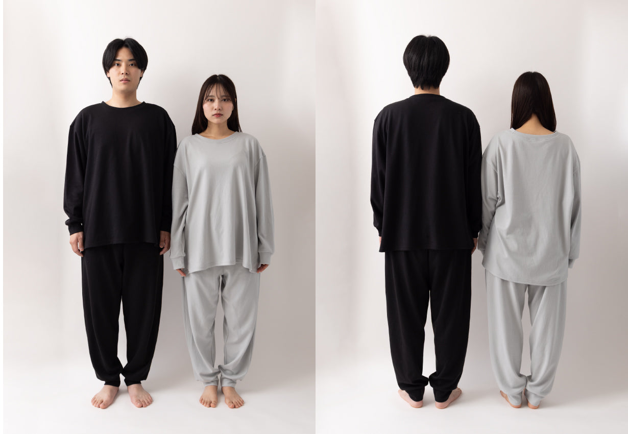 女性着用サイズ：Lサイズ、男性着用サイズ：LLサイズ